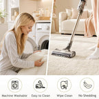 Ophanie 8x10 Area Rugs for Living Room, Washable Non-Slip Fluffy Soft Large - Image 3