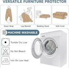 VClife Couch Cover for Sofa Washable Plush Sofa Cover Slipcover - Image 6