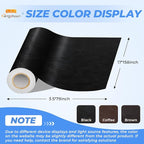 Kangshoon Leather Repair Patches, 17X158 Inch Self-Adhesive Leather Repair Tape - Image 2