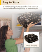 RELEANY Area Rugs 3'x10' Runner Rug Non Slip Washable - Image 6