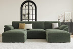 EASE MOOSE Sectional Modular Sofa, FSC Certified Oversized U Shape Sectional - Image 3
