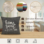 YCOLL Pillow Covers 18x18 Modern Sofa Throw Pillow Cover, Decorative Outdoor - Image 7