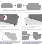 ZNSAYOTX 2 Piece Chair Covers for Living Room - Image 7