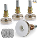 Heavy Duty Furniture Levelers Adjustable Furniture Legs Levelers, Leveling Feet by Anwenk
