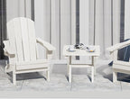 SERWALL Folding Outdoor Side Table Set of 4, Small Adirondack Side Table - Image 9