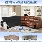 Arfntevss Recliner Sectional Couch Covers 1OO% Waterproof L Shape Sofa Cover - Image 6