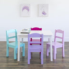Humble Crew Kids Table and Chair Set, Toddler Activity Table - Image 3