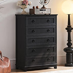 Joaxswe Farmhouse 5 Drawer Dresser by Joaxswe