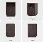 4-Piece Fluted Living Room Set Includes 31.5" Fluted Lift Top Coffee Table - Image 9