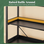 Huuger 5 Tier Bookshelf, Display Bookshelf - Image 5