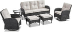 Belord 6 Pieces Wicker Patio Furniture Set - Image 3