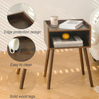 MaxSmeo Night Stand Set 2, Mid Century Modern Side Table Bedroom - Image 5