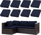 Outdoor Cushion Covers Set, Replacement by SUKAIKEQA