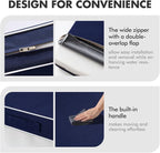 MIULEE Navy Outdoor Seat Cushion 22x24 Inch Waterproof & 3 Year Fade Resistant - Image 7
