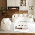 DAMAIFROM 68.5" Loveseat Sofa for Living Room, Modern Luxury Plush Chenille - Image 9