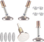 HUAYY Furniture Levelers Swivel Feet, Angle Height Adjustable, Heavy Duty by HUAYY