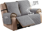 Genina Loveseat Recliner Cover Non-Slip, Sofa Cover by Genina