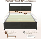 Rolanstar Full Size Bed Frame - Image 7