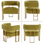 Modern Barrel Accent Chair, Living Room Side Chair - Image 9