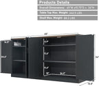 Sideboard Buffet Cabinet with Storage - Image 2