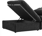Cloud Modular Sectional Sofa Couch, 120.45" U Shaped Convertible Couches - Image 7