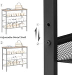HOOBRO Shoe Rack for Entryway, 4-Tier Shoe Organizer - Image 3