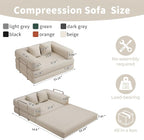 BSHOMGI 4 in 1 Futon Sofa Bed Queen Size - Image 2