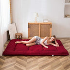 MAXYOYO Japanese Floor Mattress Futon Mattress, Thicken Sleeping Pad Foldable - Image 3