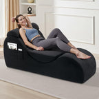 Yoga Chair Lounge for Adult, Ergonomic Chaise Lounge Chair by LEIMAOFC