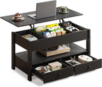 WLIVE Coffee Table, Lift Top Coffee Table by WLIVE