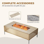 Grand patio 8-Piece Patio Furniture Set - Image 7