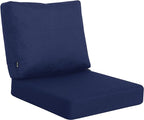 Favoyard Deep Seat Patio Cushions 22 × 22 inch Rainproof & Fadeness Furniture by OutdoorFurnitureAccessories