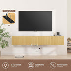 EazeHome 82" Floating TV Stand - Image 4