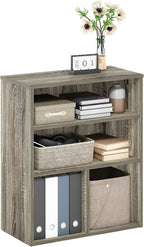Furinno PASIR Book Shelf, 3-Tier Display Bookshelf by Furinno-FitsYourSpaceFitsYourBudget