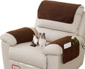 Armrest Covers - Arm Chair Covers Set of 3 Recliner Chair Covers, by Obliqwin