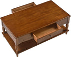 LEEMTORIG Solid Wood Coffee Table - Image 6