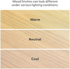 Plank+Beam 72 Inch Farmhouse Dining Table, Solid Wood Rustic Kitchen Table - Image 9