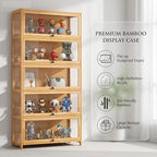Display Cabinet with Acrylic Door, 5-Tier Curio Cabine, Collectibles Toy - Image 4