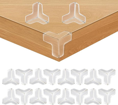16 Corner Protector Baby, T-Shape Table Protectors by YIIFELL
