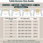 FEXIA Boho Table Runner for Summer Home Coffee Decor - Image 3