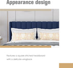 AGARTT Upholstered Platform Bed Frame King Size - Image 4