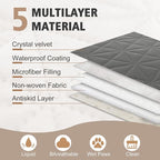 Ameritex Sofa Cover Waterproof for Seats Couch Cover for Dogs Pet Couch Cover - Image 3