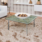 Dulles Glass 12 inch Square Glass Table Top - Image 2