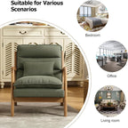 INZOY Mid Century Modern Accent Chair - Image 7