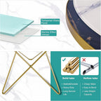 HLR Modern Round Side Table, End Table - Image 7