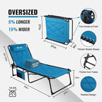 VILLEY Oversized Padded Chaise Lounge - Image 3