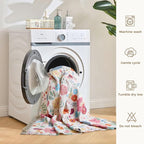 LUTBM Boho Throw Blanket for Couch Sofa Chair Cotton Summer Blankets for - Image 8