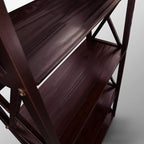 Montego 5-Shelf Bookcase-Espresso - Image 8