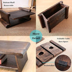 Vintage Japanese Foldable Low Table - Image 8