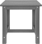 GARDENSTAR Adirondack Square Side Table, one-Tier Outdoor end Table, Patio Side - Image 8